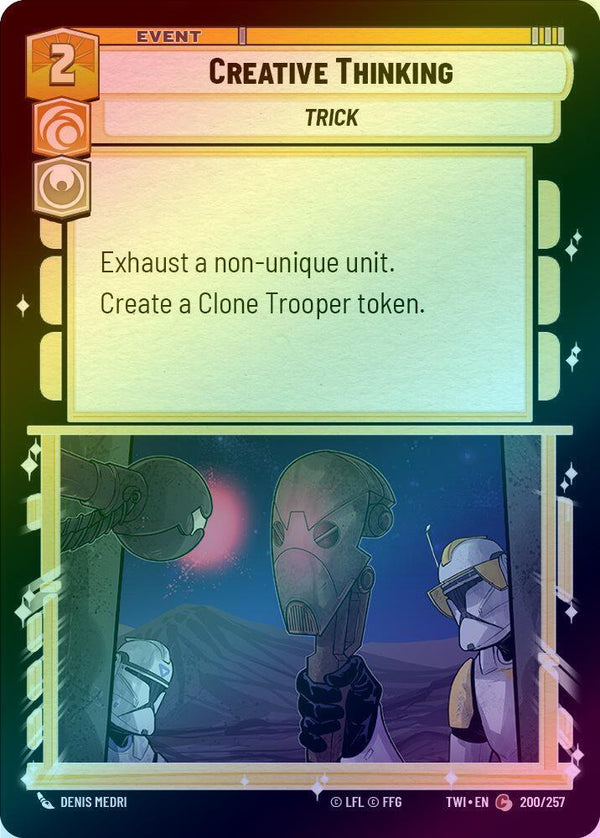 Creative Thinking - 200/257 - Common (Foil)
