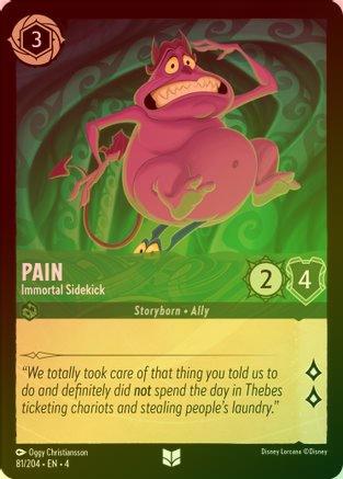 Pain (Immortal Sidekick) - 81/204 - Uncommon (Foil)