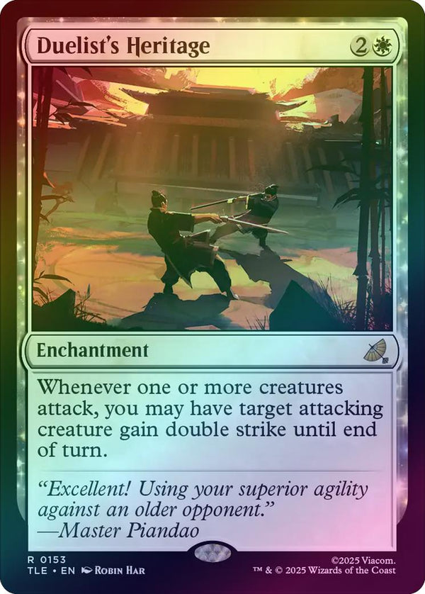 Duelist's Heritage (Foil) (TLE)