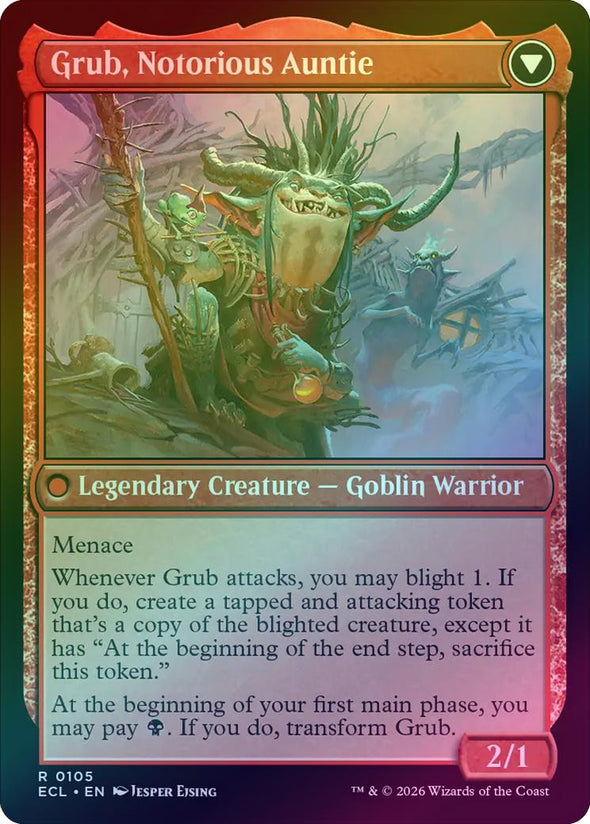 Grub, Storied Matriarch // Grub, Notorious Auntie - Promo Pack (Foil) (PECL)