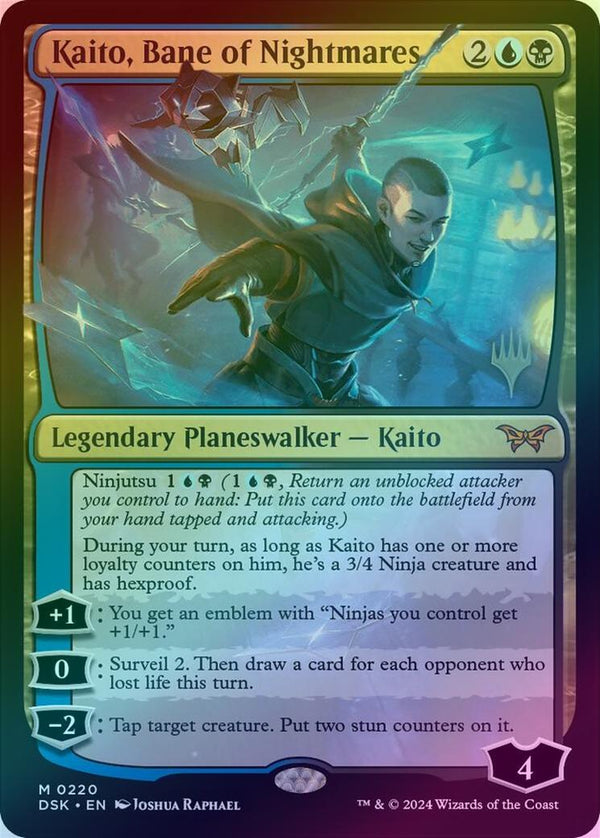Kaito, Bane of Nightmares - Promo Pack (Foil) (PDSK)