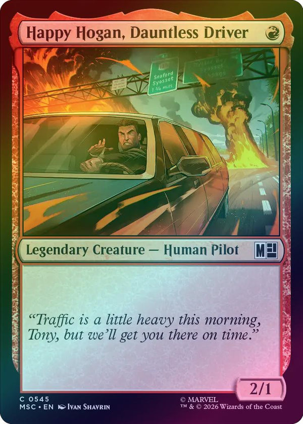 Happy Hogan, Dauntless Driver (Foil) (MSC)