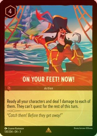On Your Feet! Now! - 130//204 - Rare (Foil)