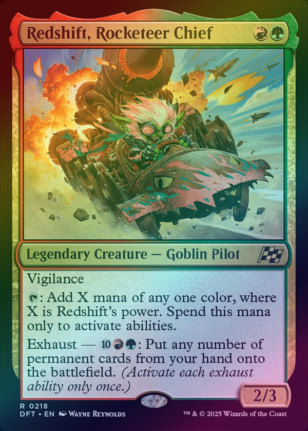 Redshift, Rocketeer Chief (Foil) (DFT)