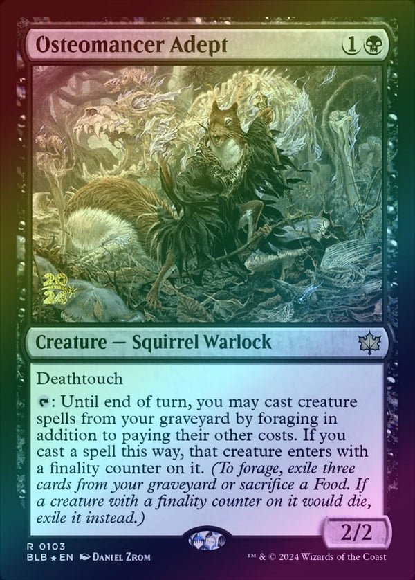 Osteomancer Adept - Prerelease Promo (Foil) (PBLB)