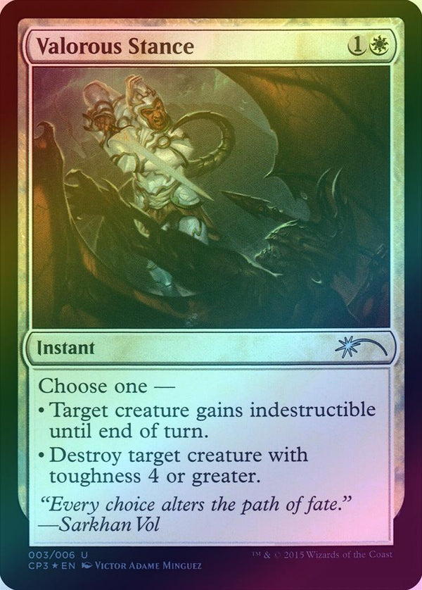 Valorous Stance (Foil) (CP3)
