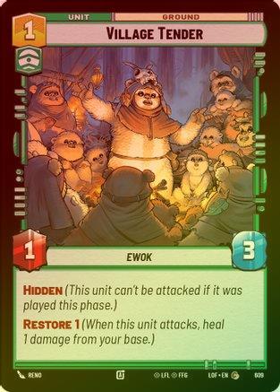 Village Tender 609 - Common (Foil)