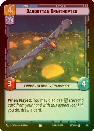 Bardottan Ornithopter (Foil) - 571 - Common (Foil)