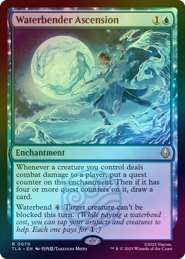 Waterbender Ascension (Foil) (TLA)