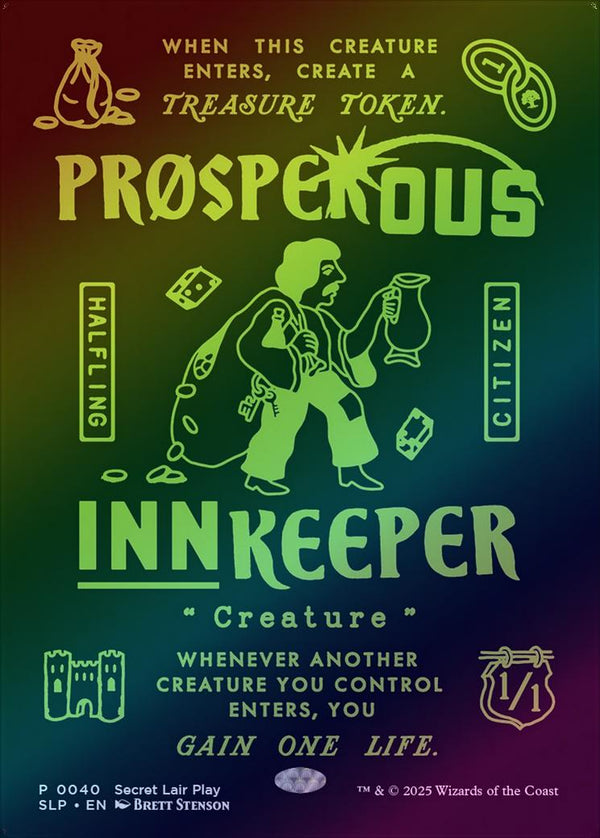 Prosperous Innkeeper - Borderless (Foil) (SLP)