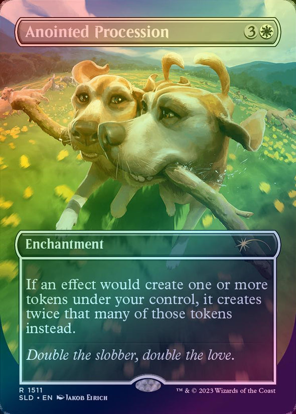 Anointed Procession // Anointed Procession - Borderless (Foil) (SLD)