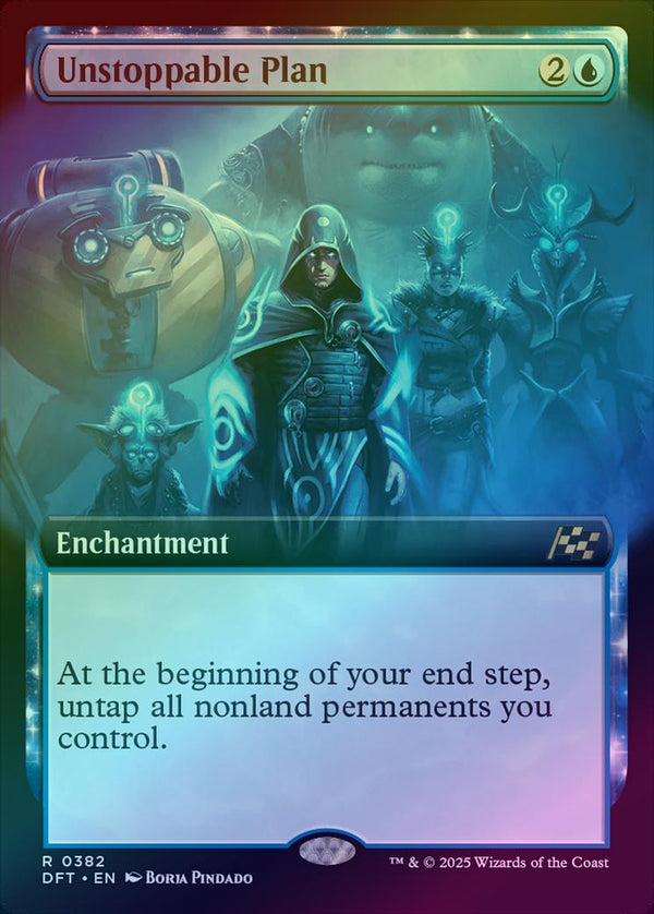 Unstoppable Plan - Extended Art (Foil) (DFT)