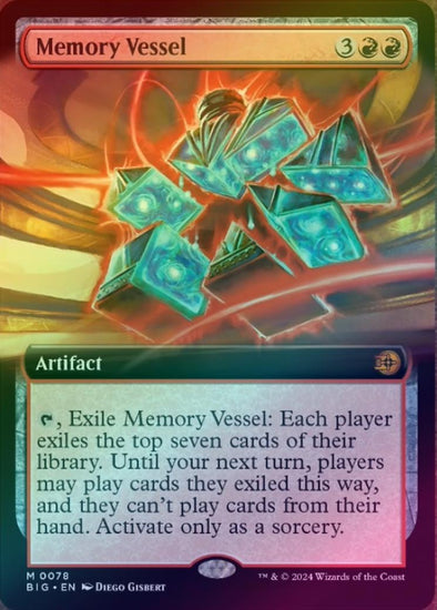 Memory Vessel - Extended Art (Foil) (BIG)