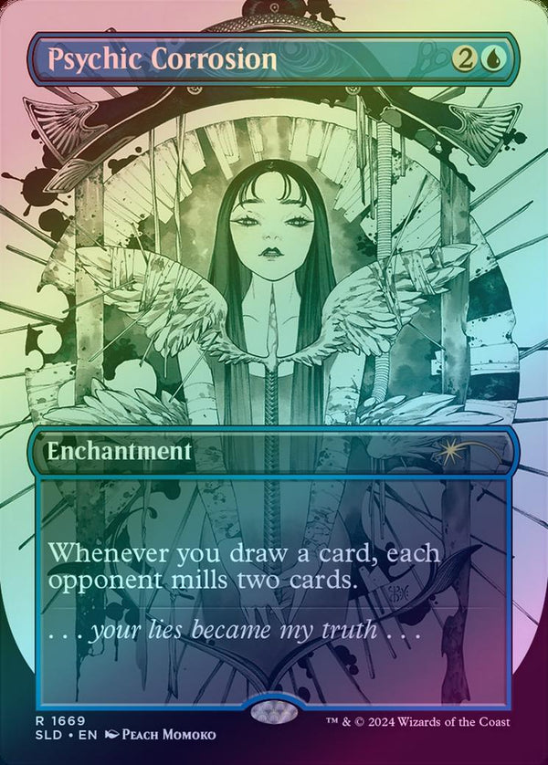 Psychic Corrosion - Featuring: Peach Momoko (Rainbow Foil) (SLD)