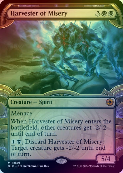 Harvester of Misery - Showcase (Foil) (BIG)