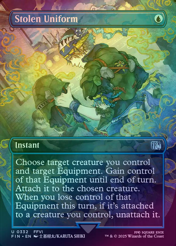 Stolen Uniform - Borderless (Foil) (FIN)