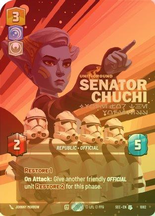 Senator Chuchi - Voice for the Voiceless (Prestige Foil) - 1082 - Uncommon (Foil)