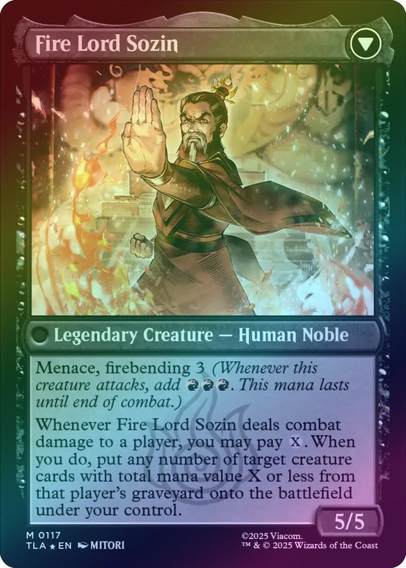 The Rise of Sozin // Fire Lord Sozin - Prerelease Promo (Foil) (PTLA)