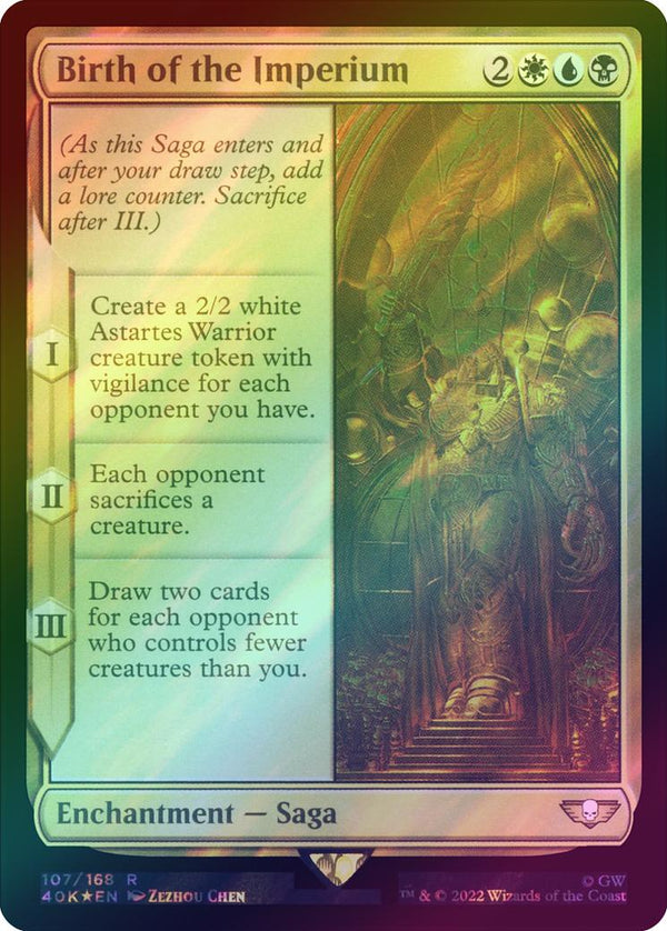 Birth of the Imperium (Surge Foil) (40K)