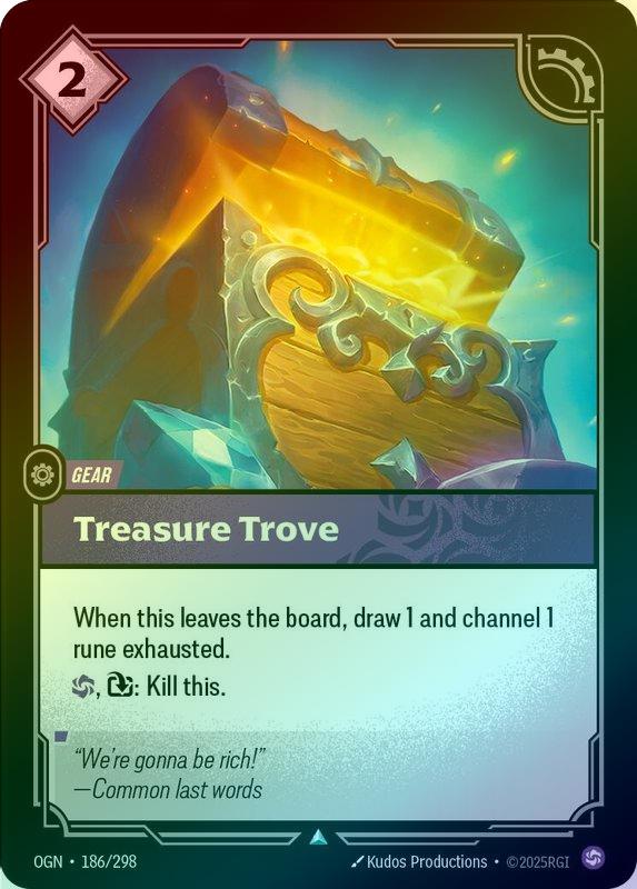 Treasure Trove - 186/298 - Uncommon (Foil)