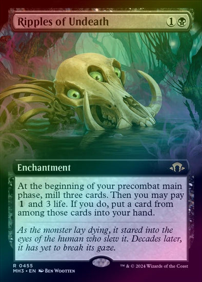 Ripples of Undeath - Extended Art (Foil) (MH3)