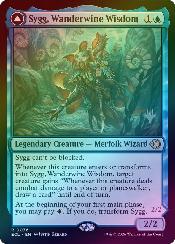 Sygg, Wanderwine Wisdom // Sygg, Wanderbrine Shield - Promo Pack (Foil) (PECL)