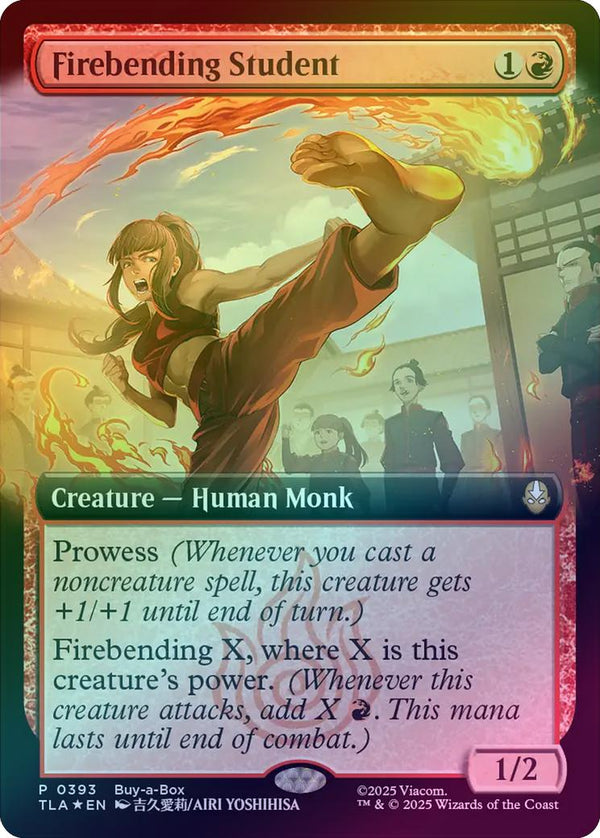 Firebending Student - Buy-A-Box Promo (Foil) (TLA)
