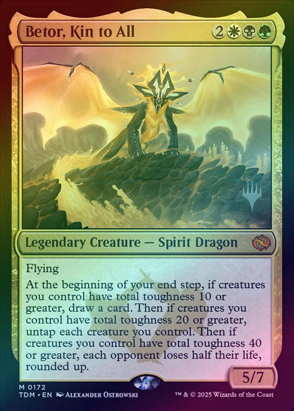 Betor, Kin to All - Promo Pack (Foil) (PTDM)