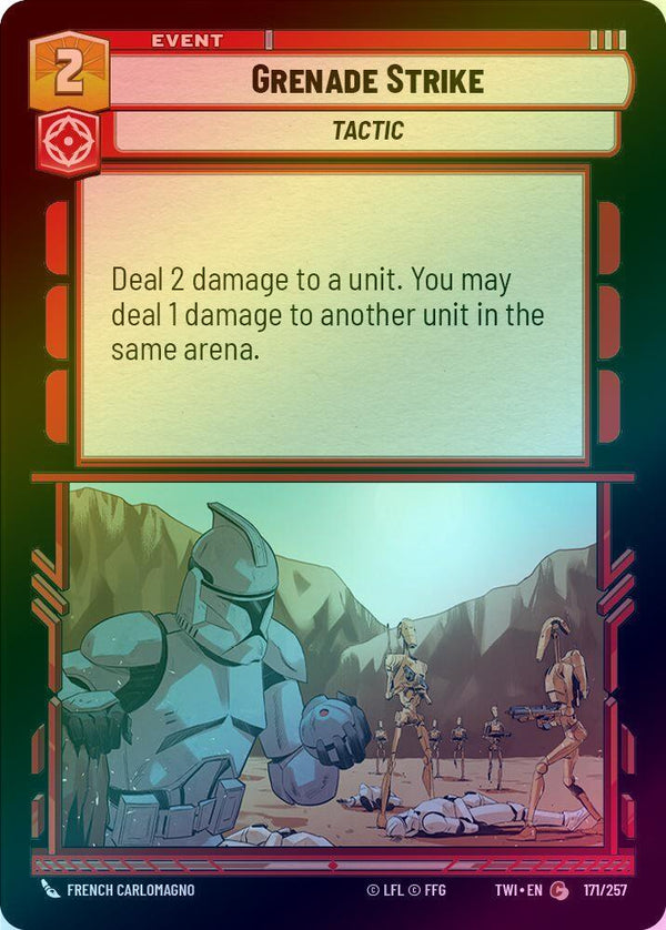 Grenade Strike - 171/257 - Common (Foil)