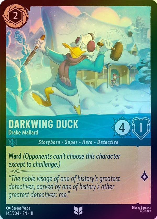 Darkwing Duck (Drake Mallard) - 145/204 - Uncommon (Foil)