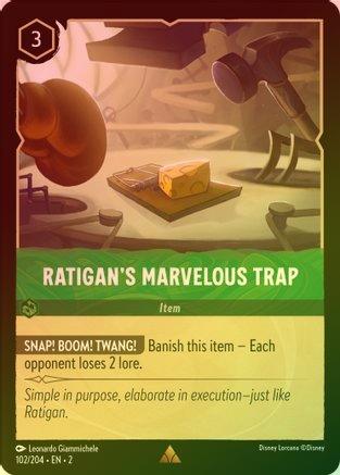 Ratigan's Marvelous Trap - 102/204 - Rare (Foil)