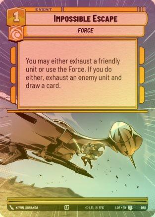 Impossible Escape (Hyperspace) - 958 - Uncommon (Foil)