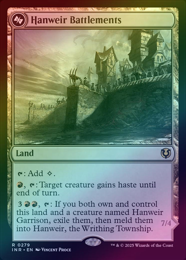 Hanweir Battlements (Foil) (INR)