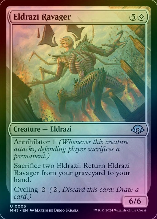 Eldrazi Ravager (Foil) (MH3)