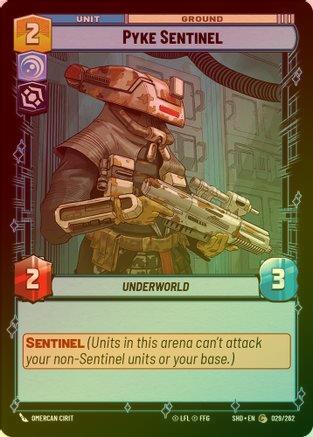 Pyke Sentinel - 029/262 - Common (Foil)