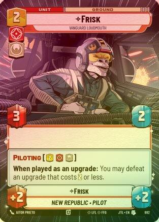 Frisk - Vanguard Loudmouth (Hyperspace) - 882 - Uncommon (Foil)