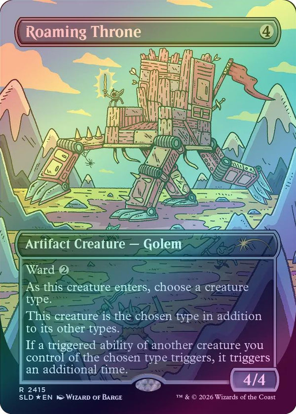 Roaming Throne - Goblin Storm (Foil) (SLD)