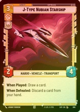 J-Type Nubian Starship - 696 - Common (Foil)