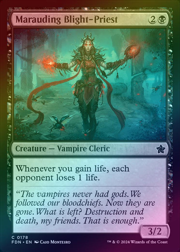 Marauding Blight-Priest (Foil) (FDN)