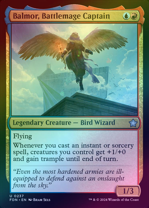 Balmor, Battlemage Captain (Foil) (FDN)