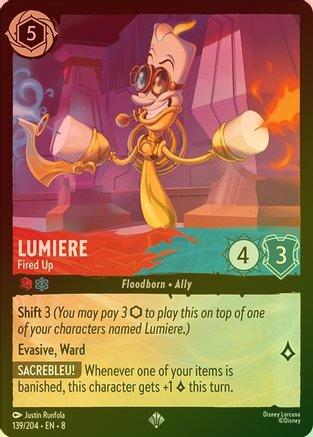 Lumiere (Fired Up) - 139/204 - Super Rare (Foil)