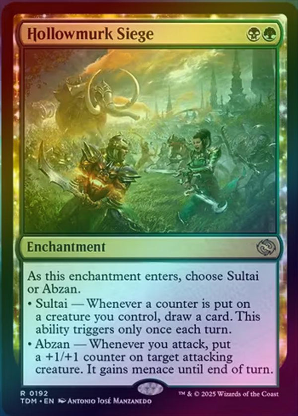 Hollowmurk Siege (Foil) (TDM)