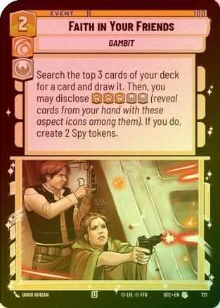 Faith in Your Friends (Foil) - 721 - Uncommon (Foil)