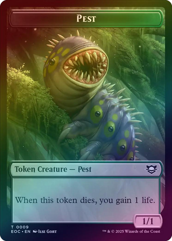 Pest // Bird Token (Foil) (TEOC)