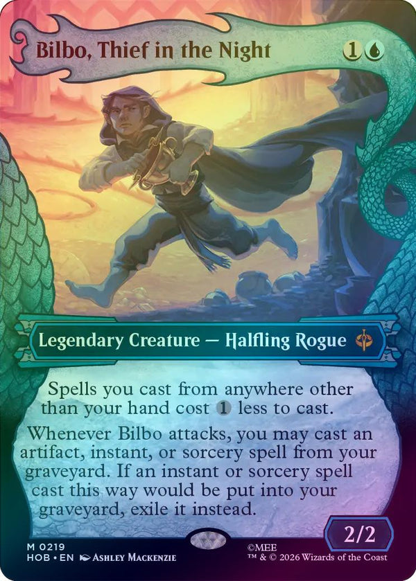 Bilbo, Thief in the Night - Dragon Hoard Frame (Foil) (HOB) (Pre-Order)