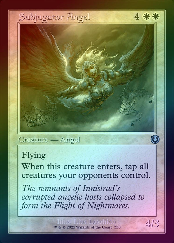 Subjugator Angel - Retro Frame (Foil) (INR)