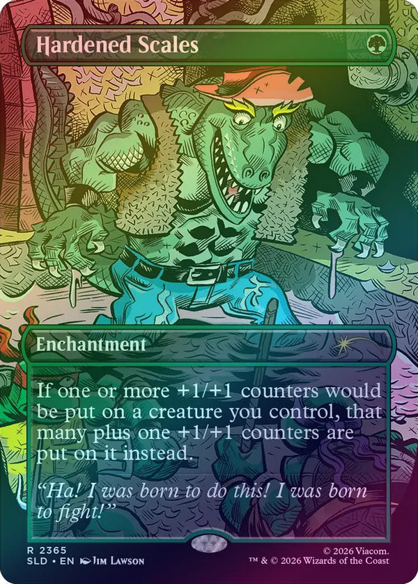 Hardened Scales - TMNT: The Mighty Mutanimals (Foil) (SLD)