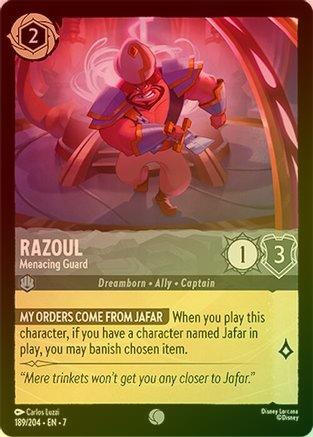 Razoul (Menacing Guard) - 189/204 - Common (Foil)