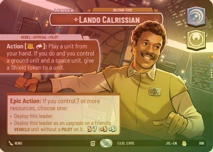 Lando Calrissian - Buying Time (Showcase) - 999 - Rare (Foil)