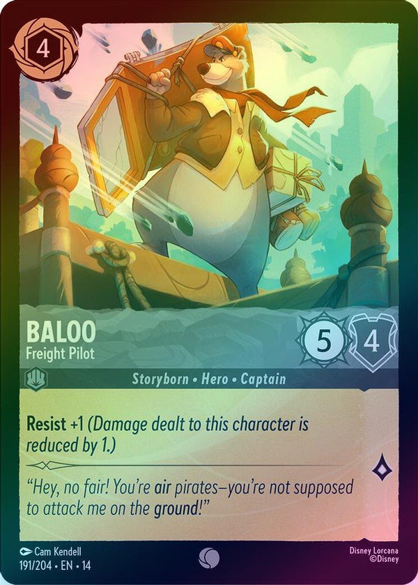 Baloo (Freight Pilot) - 191/204 - Common (Foil)